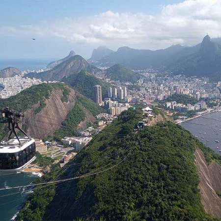 Escalada no Costão do Pão de Açúcar - Rio de Janeiro