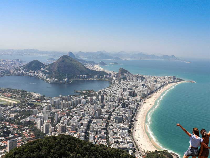 Nascer do Sol no Morro Dois Irmãos