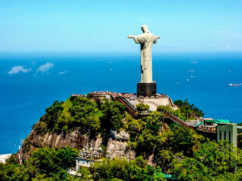 Trilha do Cristo Redentor no Corcovado - Rio de Janeiro