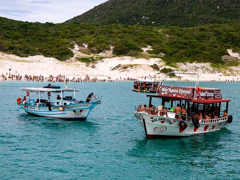 Passeio para Arraial do Cabo saindo do Rio de Janeiro