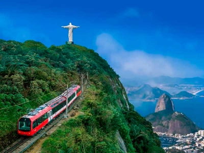 Passeio para o Cristo Redentor via Trem do Corcovado