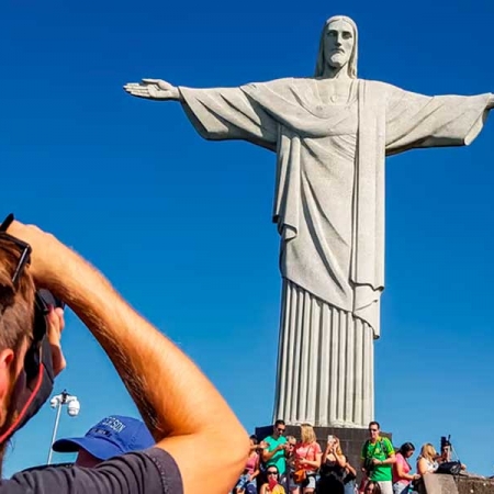 Passeio para o Cristo Redentor via Trem do Corcovado