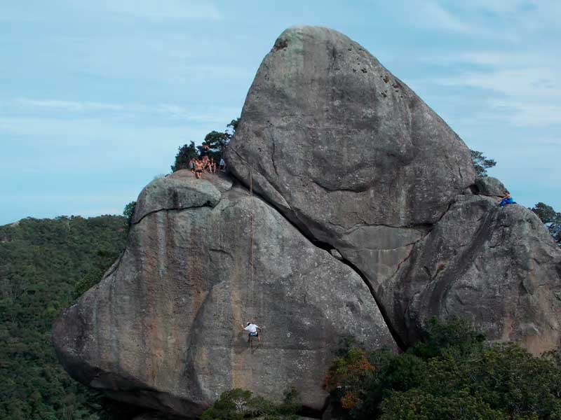 Trilha e Rapel no Bico do Papagaio - Floresta da Tijuca - Rio de Janeiro