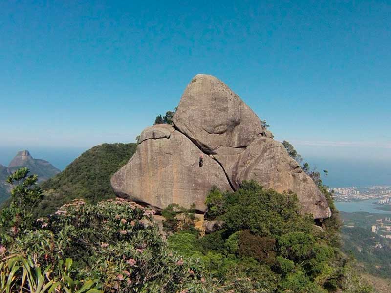 Trilha e Rapel no Bico do Papagaio - Floresta da Tijuca - Rio de Janeiro