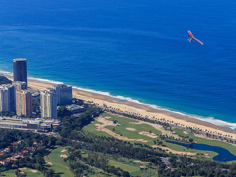 Voo Duplo de Asa Delta no Rio de Janeiro