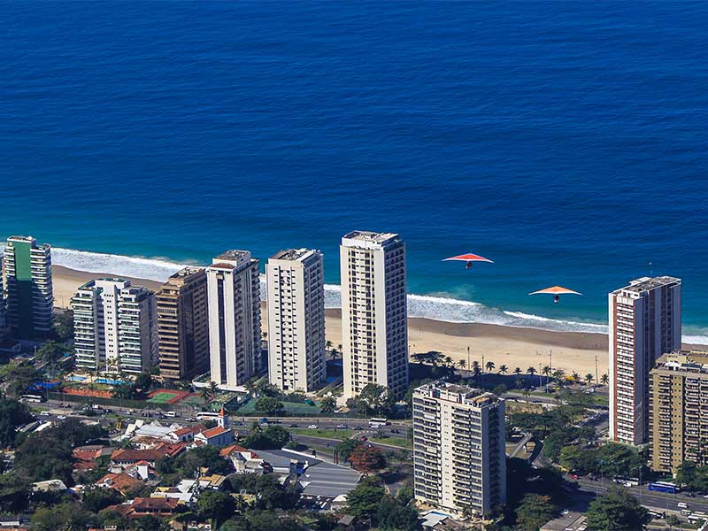 Voo Duplo de Asa Delta no Rio de Janeiro