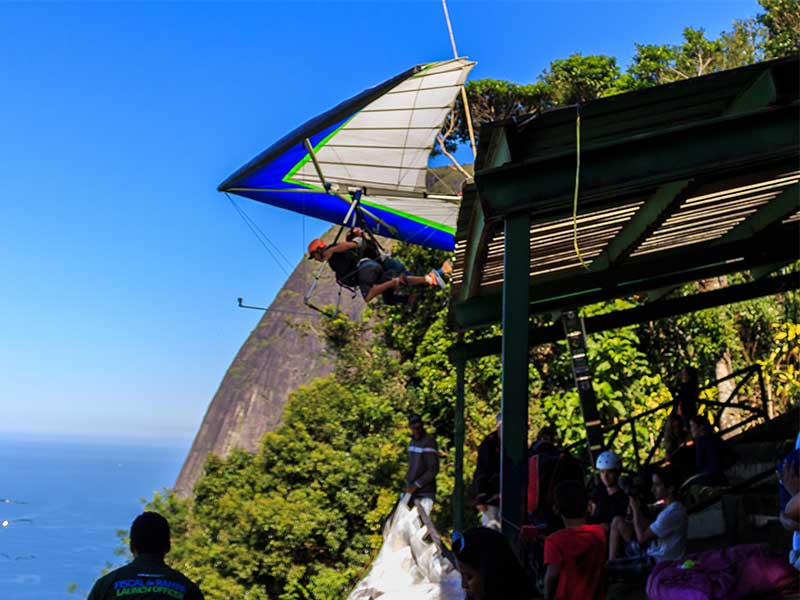 Voo Duplo de Asa Delta no Rio de Janeiro