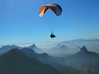 Voo Duplo de Parapente no Rio de Janeiro