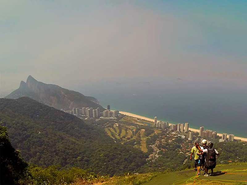 Voo Duplo de Parapente no Rio de Janeiro