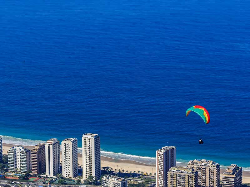 Voo Duplo de Parapente no Rio de Janeiro