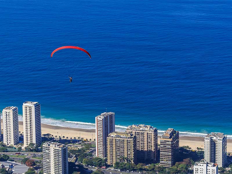 Voo Duplo de Parapente no Rio de Janeiro