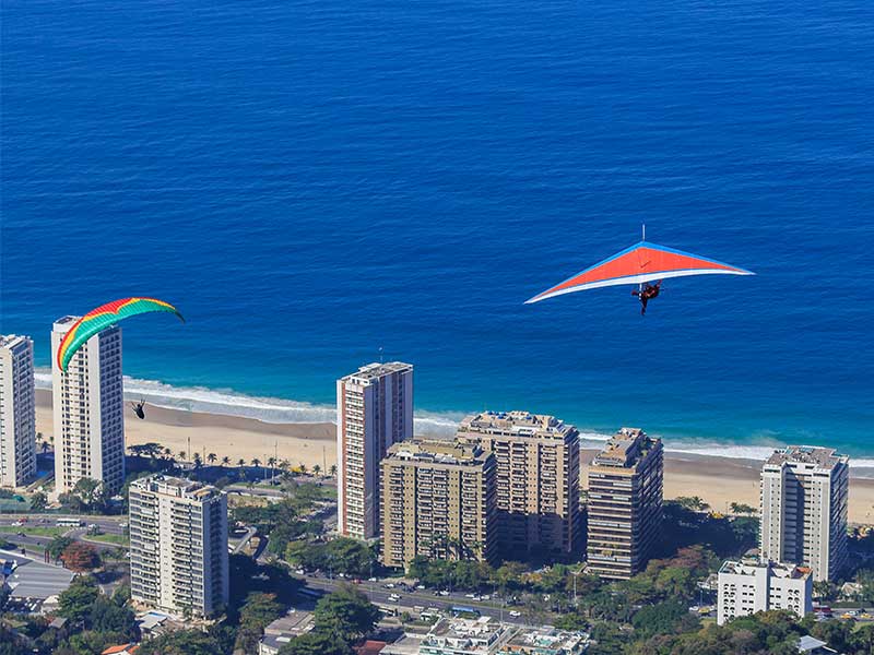Voo Duplo de Parapente no Rio de Janeiro